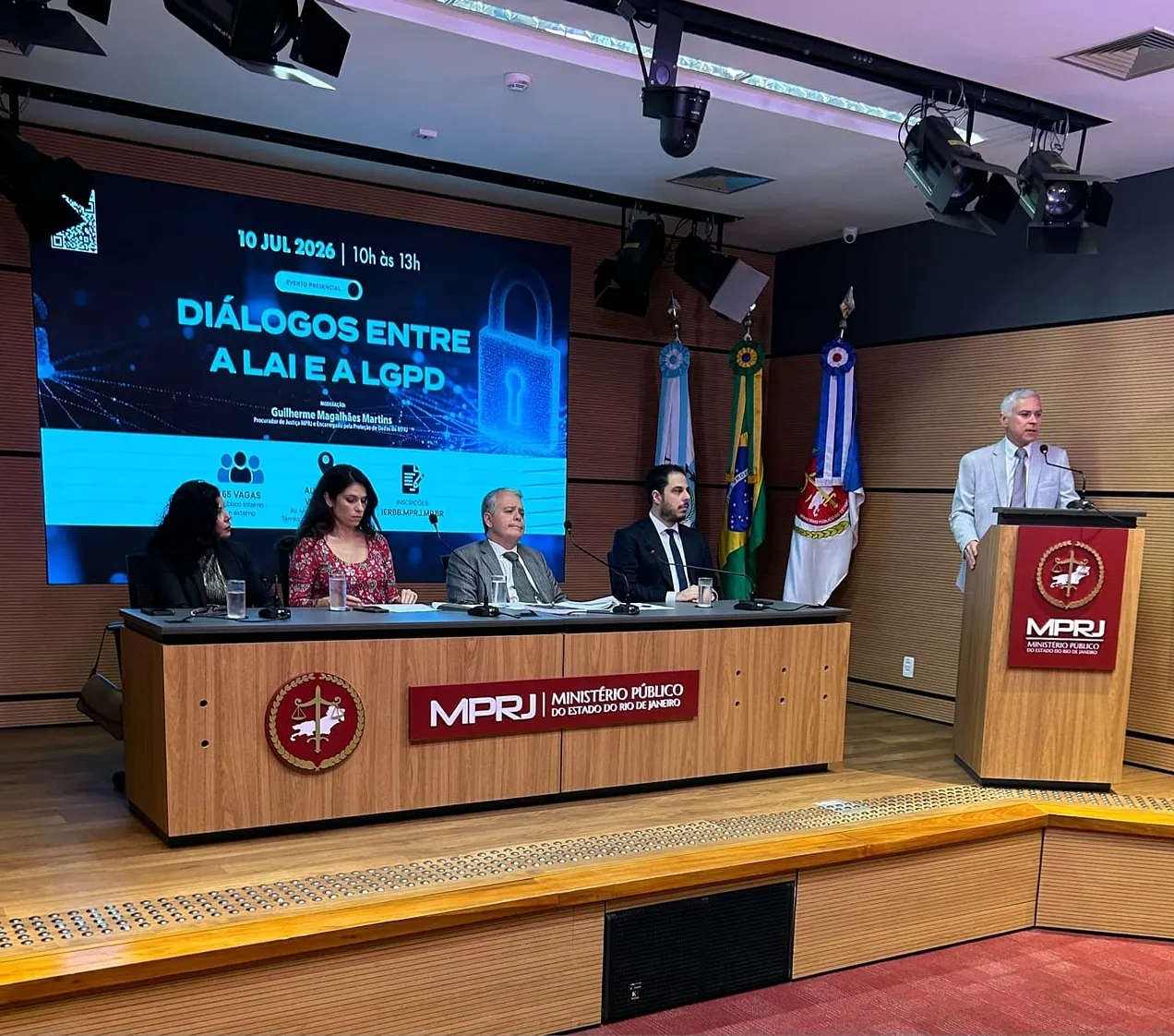MPRJ realiza evento para discutir equilíbrio entre LAI e LGPD