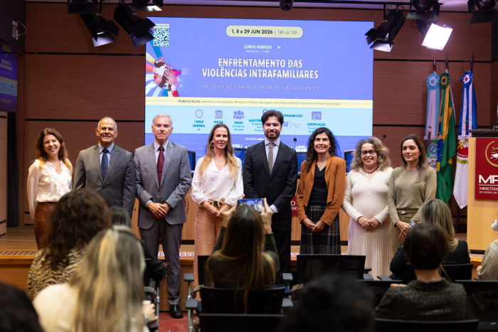 MPRJ realiza curso sobre enfrentamento das violências intrafamiliares e proteção integrada de crianças e adolescentes