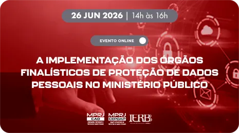 MPRJ promove palestra sobre implementação de órgãos de proteção de dados pessoais
