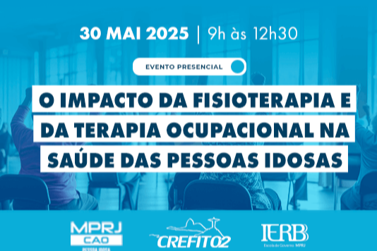 IERBB/MPRJ realiza palestra sobre o impacto da Fisioterapia e da Terapia Ocupacional na saúde das pessoas idosas