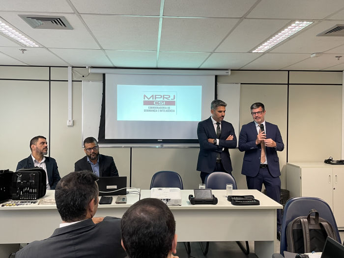 IERBB/MPRJ promove workshop prático sobre extração de dados voltado a novos promotores