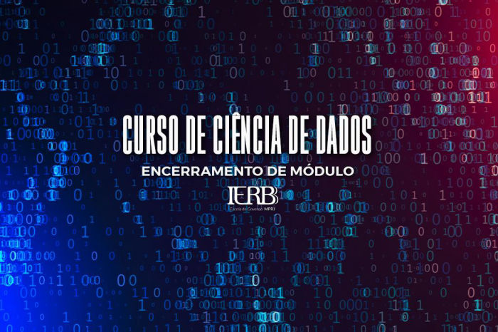 Notícia do Curso Ciências de dados, foto do cartaz do evento