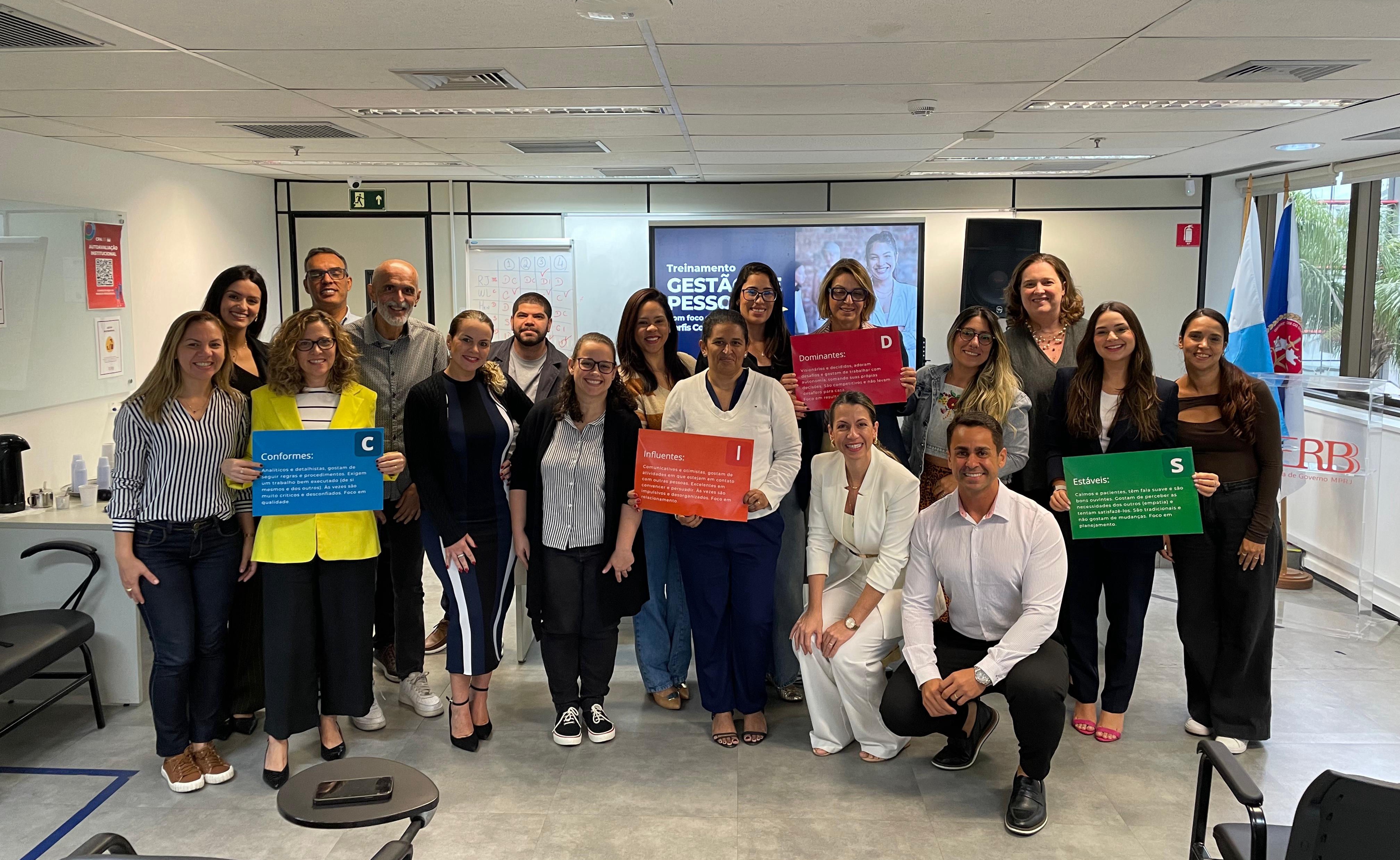 IERBB/MPRJ realiza curso de Gestão de Pessoas com Foco em Perfis Comportamentais